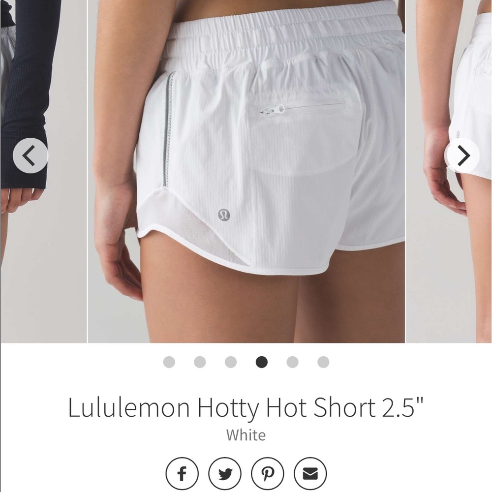 lululemon hotty hot shorts - Picture 5 of 5